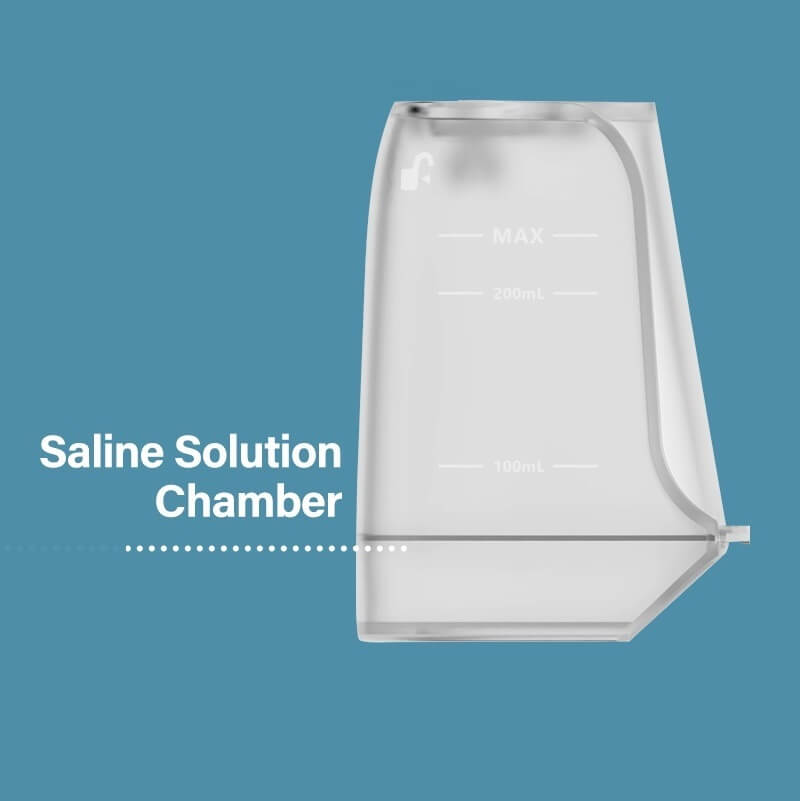 Saline Solution Chamber